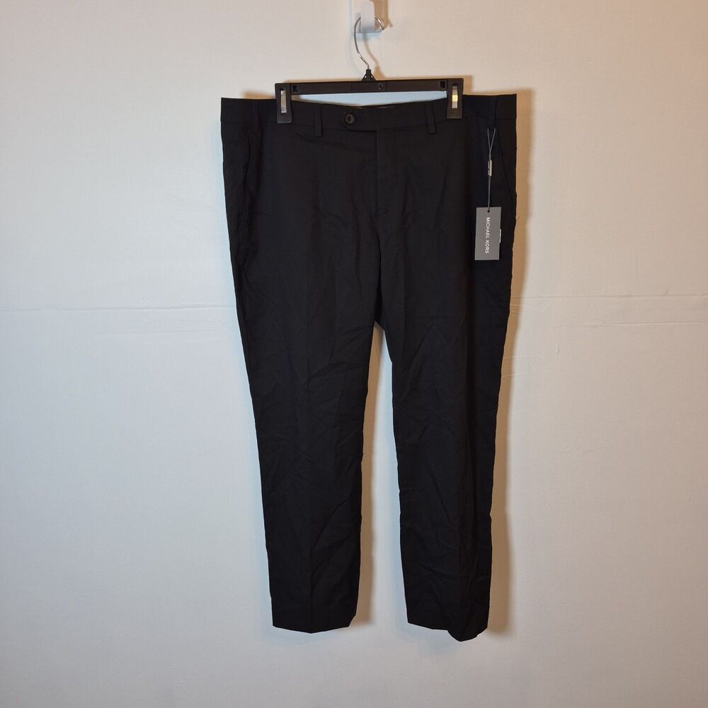 Michael Kors Men's Dress Pants Size 38x29 Black Lightweight